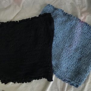 2 PIECE BANDEAU TUBE TOP STRAPLESS SET✧
 »EUD!⚡️